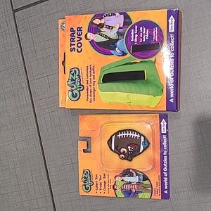Gutzy Gear Backpack Strap Cover & Football Patch NWT